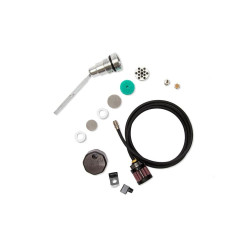 PartzBiz HD FMC-3090 - Feuling 3090 Black Vented Oil Dip Stick Breather Kit Harley Dyna Twin Cam 06-17