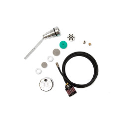 PartzBiz HD FMC-3091 - Feuling 3091 Polished Vented Oil Dip Stick Breather Kit Harley Touring Twin Cam 06-17
