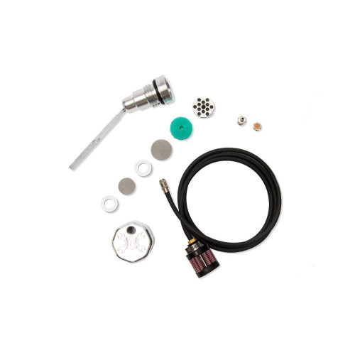 PartzBiz HD: 4415829-Feuling 3091 Polished Vented Oil Dip Stick Breather Kit Harley Touring Twin Cam 06-17