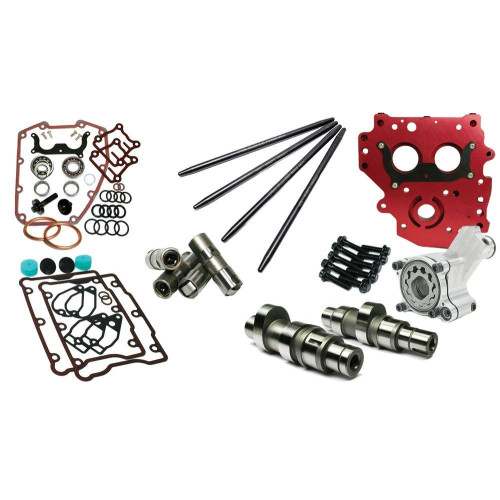 PartzBiz HD: 4415782-Feuling 7207P Camchest Kit One Pc Pushrods Reaper 574 Cam Gear Harley TC 99-06