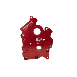 PartzBiz HD FMC-8017 - Feuling 8017 Red Billet Aluminum High Flow Cam Plate Kit 17-18 Harley Davidson milwaukee eight M8 hardware engine motor parts