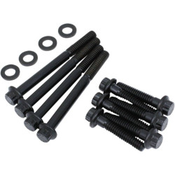 PartzBiz HD FMC-8023 - Feuling 8023 Chromoly Steel Camplate Oil Pump Fastener Kit Harley Milwaukee M8 M-Eight Milwaukee-8 Milwaukee-Eight Camplate Bolts Washers Nuts Hardware Replacement Upgrade Engine Parts 2401-1047 24011047
