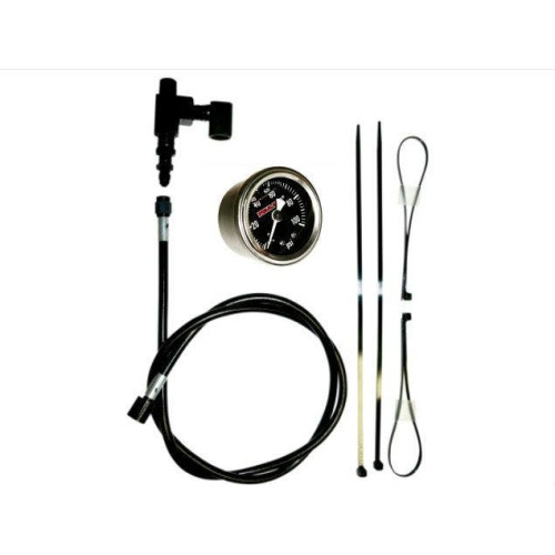 PartzBiz HD: 4415774-Feuling 9045 Black Remote Oil Pressure Gauge & Line Kit 17-19 Harley Davidson Milwaukee Eight M-Eight M8 Touring Bagger Road Street Electra Glide King Softail Fat Boy Heritage Slim Classic FLH FLHT FLHX FLTR FLS FLST FXFB FLFB 