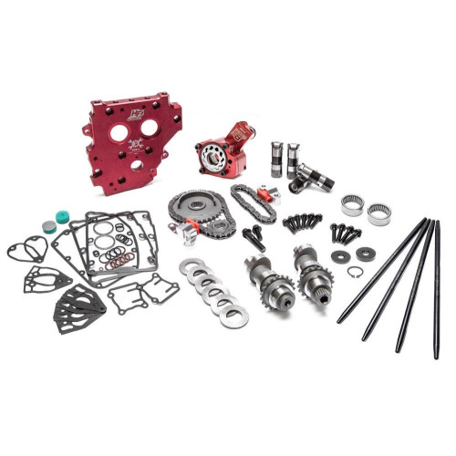PartzBiz HD: 4415698-Feuling Race Series Camchest Kit One Pc Pushrod Chain Reaper 630 Harley TC 99-06
