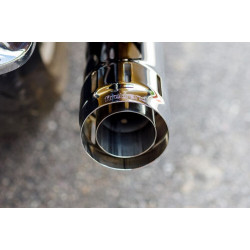 PartzBiz HD WP940-1023 - Firebrand Chrome Loose Cannon Slip-On Mufflers 10-1023 Harley M8 Touring 17-Up