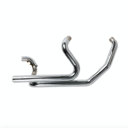 PartzBiz HD WP940-1039 - Firebrand Chrome Smoothbore Crossover Header Pipe 10-1039 Harley Touring 95-08