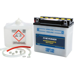 PartzBiz HD WP490-2098 - อำนาจการยิงแบตเตอรี่ Yuasa พร้อมกรด 12N7-4A 12V YUAM2274A Rep OE 63731-99 66006-69 PartzBiz HD WP490-2098 - อำนาจการยิงแบตเตอรี่ Yuasa พร้อมกรด 12N7-4A 12V YUAM2274A Rep OE 63731-99 66006-69