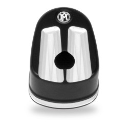 PartzBiz HD PM0177-2042SCA-BM - PM Black Contrast Cut Scallop Ignition Switch Cover for Harley 14-20 FLHT/X/R - 0177-2042SCA-BM