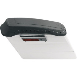 PartzBiz HD MD77600 - Mustang Vinyl Saddlebag Lid Covers w/ Black Studs Studded Harley FLH/T 93-13 | 77600 PartzBiz HD MD77600 - Mustang Vinyl Saddlebag Lid Covers w/ Black Studs Studded Harley FLH/T 93-13 | 77600