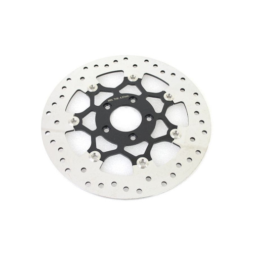 PartzBiz HD: 4415596-ลอยสแตนเลสสีดำขัด 11.8 ดิสก์เบรกหน้าโรเตอร์ Harley 14-20 PartzBiz HD: 4415596-ลอยสแตนเลสสีดำขัด 11.8 ดิสก์เบรกหน้าโรเตอร์ Harley 14-20