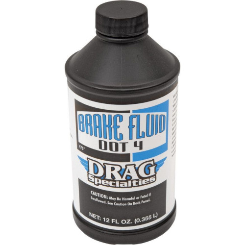 PartzBiz HD: 4415600-Drag Specialties  Hydraulic Brake Clutch Fluid DOT 4 for Harley Models | 3703-0013