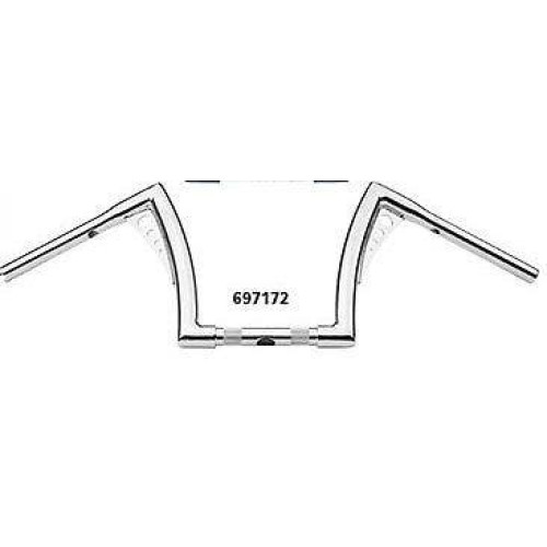 PartzBiz HD: 4415583-Bonanza แฮนด์บาร์โครเมียม แฮนด์ Rise Bar ขนาด 11 นิ้ว สำหรับ Harley Davidson บาร์ขนาด 1.25 นิ้ว PartzBiz HD: 4415583-Bonanza แฮนด์บาร์โครเมียม แฮนด์ Rise Bar ขนาด 11 นิ้ว สำหรับ Harley Davidson บาร์ขนาด 1.25 นิ้ว