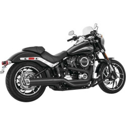 PartzBiz HD TR479074 - Freedom Performance 4" Black Racing Slip-Ons Chrome Tip Harley Softail 18-Up PartzBiz HD TR479074 - Freedom Performance 4" Black Racing Slip-Ons Chrome Tip Harley Softail 18-Up