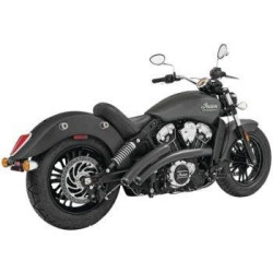 PartzBiz HD TR473000 - Freedom Performance Black Exhaust Radical Radius Crossover w/ Star Tips Indian PartzBiz HD TR473000 - Freedom Performance Black Exhaust Radical Radius Crossover w/ Star Tips Indian
