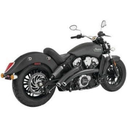 PartzBiz HD TR473009 - Freedom Performance Black Exhaust Radical Radius Crossover w/ Star Tips Indian PartzBiz HD TR473009 - Freedom Performance Black Exhaust Radical Radius Crossover w/ Star Tips Indian