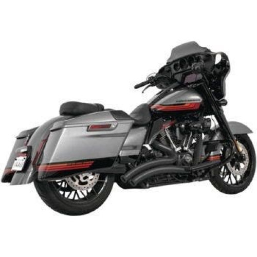 PartzBiz HD: 4415556-Freedom Performance Black Exhaust Sharp Curve Radius w/ Star Tips M8 Touring PartzBiz HD: 4415556-Freedom Performance Black Exhaust Sharp Curve Radius w/ Star Tips M8 Touring