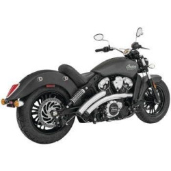 PartzBiz HD TR472999 - Freedom Performance Chrome Exhaust Radical Radius Crossover w/ Star Tips Indian PartzBiz HD TR472999 - Freedom Performance Chrome Exhaust Radical Radius Crossover w/ Star Tips Indian