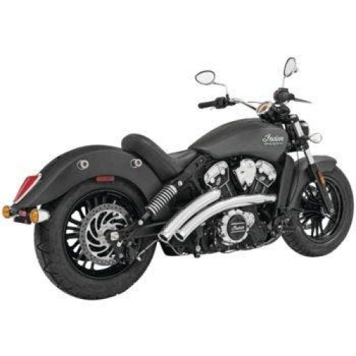 PartzBiz HD: 4415560-Freedom Performance Black Exhaust Radical Radius Crossover w/ Star Tips Indian PartzBiz HD: 4415560-Freedom Performance Black Exhaust Radical Radius Crossover w/ Star Tips Indian