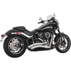 PartzBiz HD TR472986 - Freedom Performance Chrome Exhaust Sharp Curve Radius w/ Star Tips M8 Softail PartzBiz HD TR472986 - Freedom Performance Chrome Exhaust Sharp Curve Radius w/ Star Tips M8 Softail