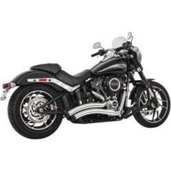 PartzBiz HD TR472987 - Freedom Performance Chrome Exhaust Sharp Curve Radius w/ Star Tips M8 Softail PartzBiz HD TR472987 - Freedom Performance Chrome Exhaust Sharp Curve Radius w/ Star Tips M8 Softail