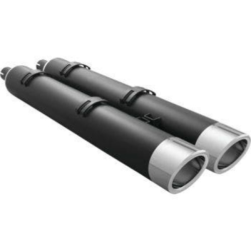 PartzBiz HD: 4415536-Freedom Performance Exhaust 4" Slip-On Black w/ Liberty Tips Indian Touring PartzBiz HD: 4415536-Freedom Performance Exhaust 4" Slip-On Black w/ Liberty Tips Indian Touring