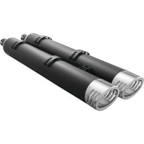 PartzBiz HD: 4415539-Freedom Performance Exhaust 4" Slip-On Chrome w/ Racing Tips Indian Touring PartzBiz HD: 4415539-Freedom Performance Exhaust 4" Slip-On Chrome w/ Racing Tips Indian Touring