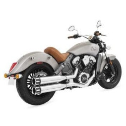 PartzBiz HD TR473066 - Freedom Performance Exhaust 4" Slip-On Chrome w/ Eagle Tips Indian Scout PartzBiz HD TR473066 - Freedom Performance Exhaust 4" Slip-On Chrome w/ Eagle Tips Indian Scout