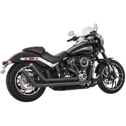 PartzBiz HD TR473468 - Freedom Performance Exhaust Upsweeps Straight Star Tip Black/Chrome Softail M8 Harley PartzBiz HD TR473468 - Freedom Performance Exhaust Upsweeps Straight Star Tip Black/Chrome Softail M8 Harley