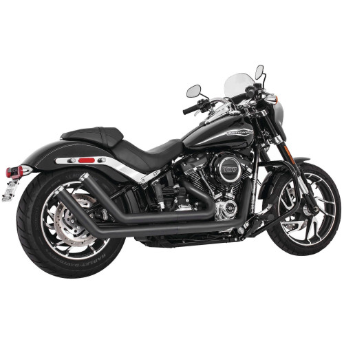 PartzBiz HD: 4415509-Freedom Performance Exhaust Upsweeps Straight Star Tip Black/Chrome Softail M8 Harley PartzBiz HD: 4415509-Freedom Performance Exhaust Upsweeps Straight Star Tip Black/Chrome Softail M8 Harley