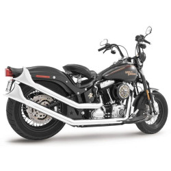 PartzBiz HD WP82-00264 - Freedom Performance Sharktail Upsweep 2.5 Slip-Ons Chrome Harley Softail 86-17 PartzBiz HD WP82-00264 - Freedom Performance Sharktail Upsweep 2.5 Slip-Ons Chrome Harley Softail 86-17