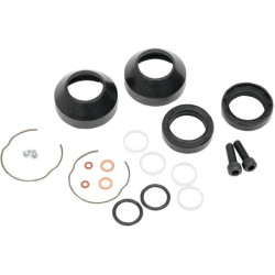 PartzBiz HD DS04030046 - Front End Fork Leg Rebuild Seals Boots Kit 35mm 75-83 Harley Sportster Big Twin