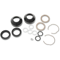 PartzBiz HD DS04030047 - Front End Fork Leg Rebuild Seals Boots Kit 35mm 85-86 Harley FX 84-87 Sportster