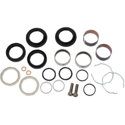 PartzBiz HD DS04030146 - Front End Fork Leg Rebuild Seals Boots Kit 39mm Harley 91-98 FXD 88-18 Sportster