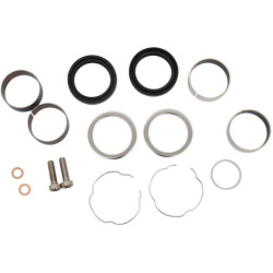 PartzBiz HD DS04030147 - Front End Fork Leg Rebuild Seals Boots Kit 41mm Harley Dyna Switchback FLD 12-16