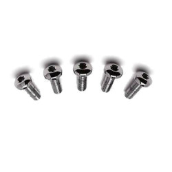 PartzBiz HD TR044286 - Colony Chrome Front Torx Grade 8 Rotor Bolts for 84-16 Harley 8793-5