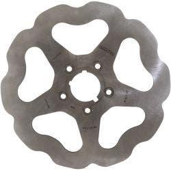 PartzBiz HD DS17103618 - Galfer DF679W โรเตอร์เบรคหน้า Solid Mount 86-05 Harley FX FLS XL 1710-3618 17103618