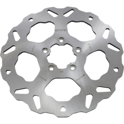 PartzBiz HD DS17104201 - Galfer DF680W Front Wave Solid Rotor สำหรับ Harley Touring Softail Dyna Sportster 00-14