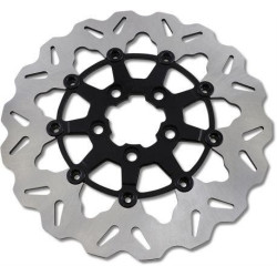 PartzBiz HD DS17103746 - Galfer DF681CWS Wave เบรคหลังลอยเต็ม 08-19 Harley FLH/T 1710-3746 17103746