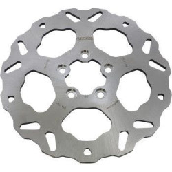 PartzBiz HD DS17104202 - Galfer DF680W Front Wave Solid Rotor สำหรับ Harley Touring Softail Dyna Sportster 00-14