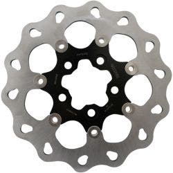 PartzBiz HD DS17103624 - Galfer DF724FLW โรเตอร์เบรกหน้าลอยเต็ม 08-19 Harley XL XR 1710-3624 17103624