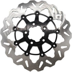 PartzBiz HD DS17103758 - Galfer DF835CW-C Floating Wave 420 จานเบรคสแตนเลส Harley 06-Up