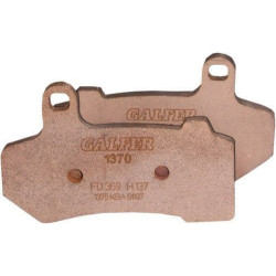 PartzBiz HD DS17220790 - Galfer FD369G1370 ผ้าเบรค Sintered 08-19 Harley FL & Trike OEM #41854-08 1722-0790 17220790