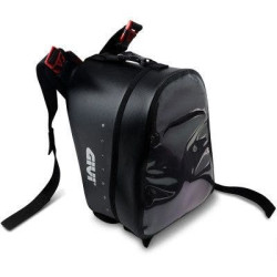 PartzBiz HD DS35020327 - GIVI GRT706 Gravel-T 706 กระเป๋าติดถังกันน้ำสีดำ 6 ลิตร Quick Release 3502-0289 35020289 805995
