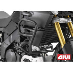 PartzBiz HD DS05061283 - Givi TN3105 การ์ดป้องกันเครื่องยนต์เหล็กสีดำ 04-18 Suzuki V Strom DL1000 0506-1283 05061283