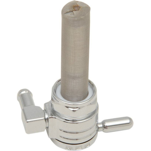 PartzBiz HD: 4415391-Golan Chrome 76-312B-CS Click-Slick 22mm Backward Rear Facing Fuel Petcock | 76-312B-CS PartzBiz HD: 4415391-Golan Chrome 76-312B-CS Click-Slick 22mm Backward Rear Facing Fuel Petcock | 76-312B-CS