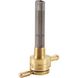 PartzBiz HD DS07050089 - Golan Raw Brass 75-516S-BS Click-Slick 3/8" NPT Straight Facing Petcock Harley | 75-516S-BS PartzBiz HD DS07050089 - Golan Raw Brass 75-516S-BS Click-Slick 3/8" NPT Straight Facing Petcock Harley | 75-516S-BS