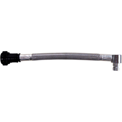 PartzBiz HD: 4415375-Goodridge Clear Stainless อัพเกรด EFI Fuel-Injection Line สำหรับ Harley FLH Dyna & Softail| HDFL-001EFI/CL