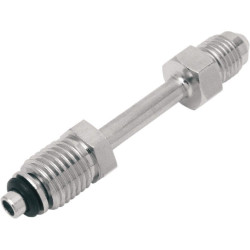 PartzBiz HD DS17420144 - Goodridge P602-03-04-CH อะแดปเตอร์ท่อคลัตช์ไฮดรอลิก 99-12 Harley Big Twin Cam V-Rod 1742-0144 17420144