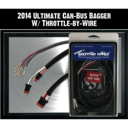PartzBiz HD 664317 - Guerrilla Cables Ultimate ชุดสายรัด Can-Bus Harley Touring 2014 | 664317