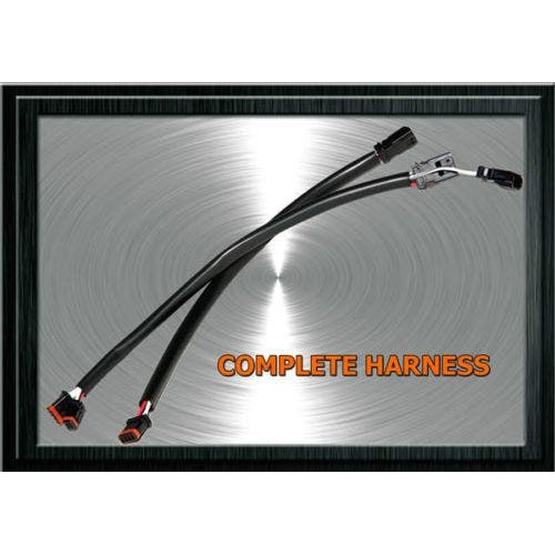 PartzBiz HD: 4415292-ชุดสายไฟ Guerrilla ส่วนขยาย 9” สำหรับ Harley 2012 Dyna และ '11-'12 Softail